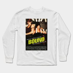 Bound | Lesbian Movie | Vintage Movie Poster | Jennifer Tilly and Gina Gershon Long Sleeve T-Shirt